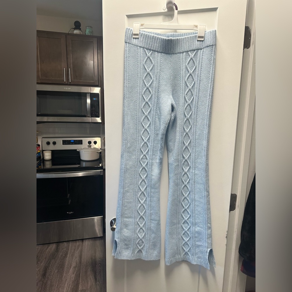 Blue Cable Knit Set - Picture 3 of 5
